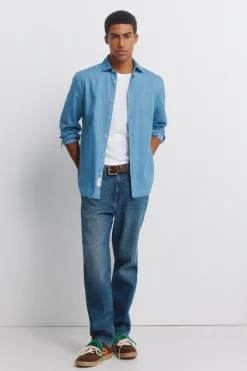 Jeans sobretintado regular fit