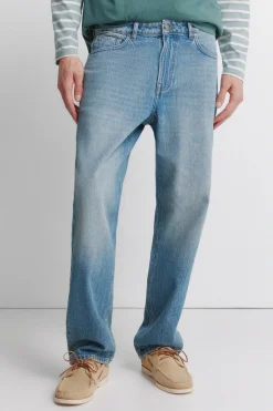 Jeans sobretintado straight fit