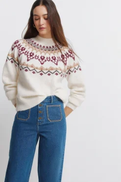 Jeans super wide bolsillos plastr&oacute;n