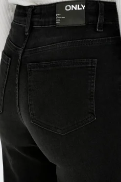 Jeans Wide Leg Tiro Alto