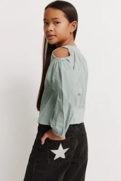 Jeans Wideleg ni&ntilde;a