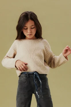 Jersey acanalado de ni&ntilde;a