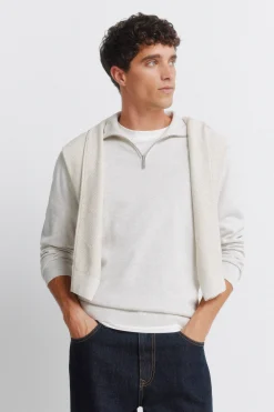 Jersey b&aacute;sico cremallera