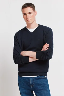 Jersey b&aacute;sico cuello pico logo Springfield