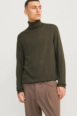 Jersey b&aacute;sico de cuello alto