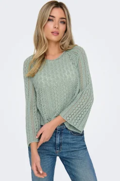 Jersey calado manga francesa