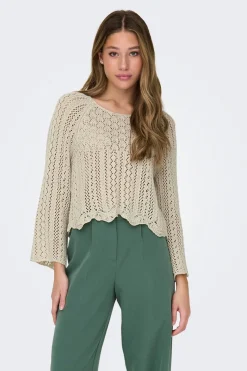 Jersey calado manga francesa