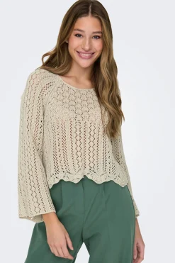 Jersey calado manga francesa