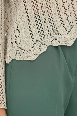 Jersey calado manga francesa