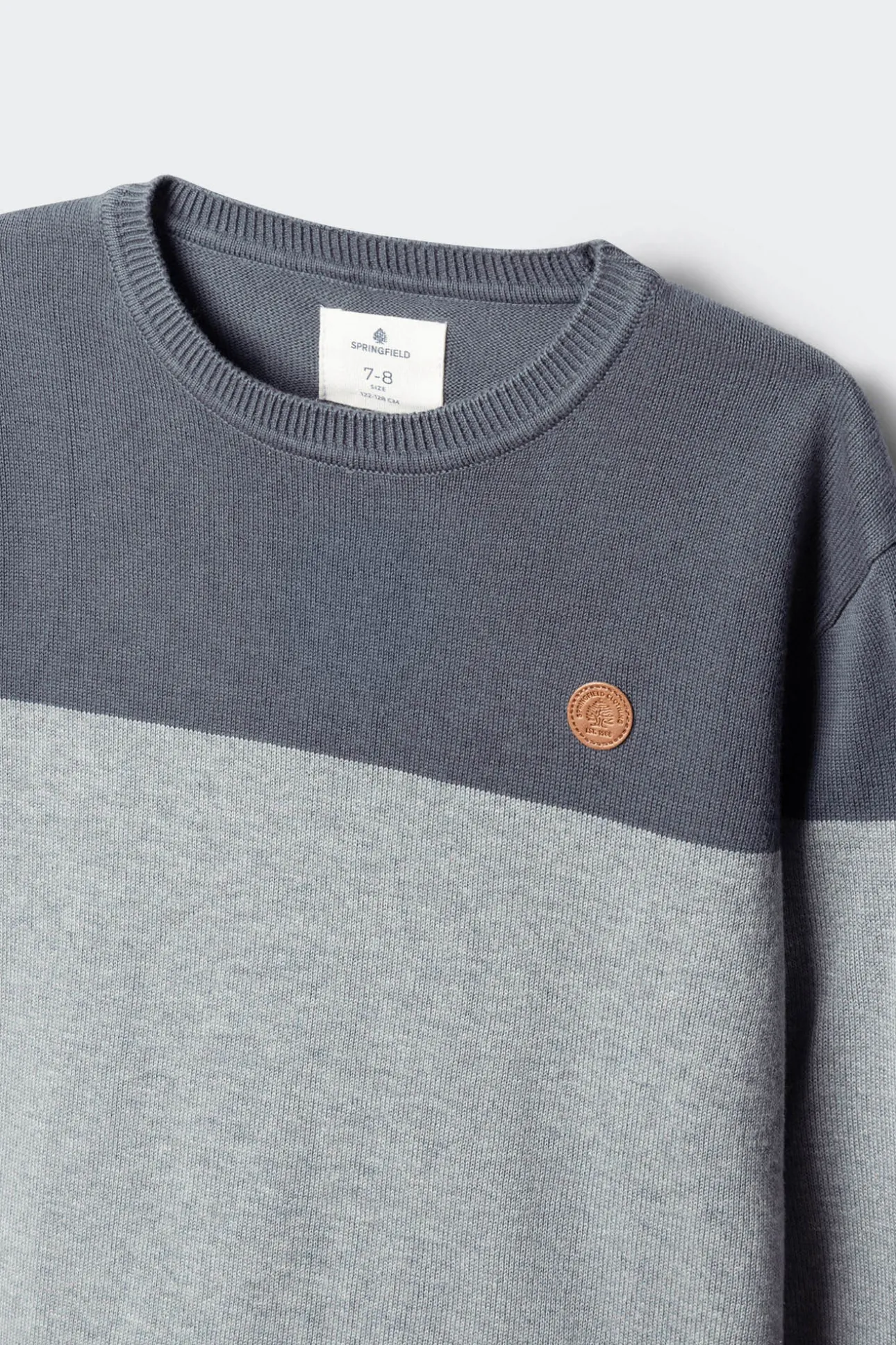 Jersey color block ni&ntilde;o.