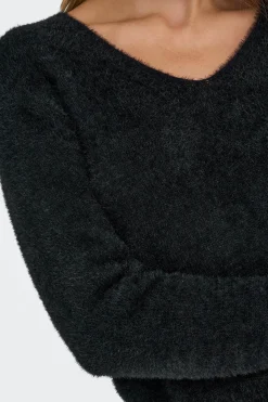 Jersey con efecto pelo