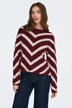 Jersey con estampado geom&eacute;trico