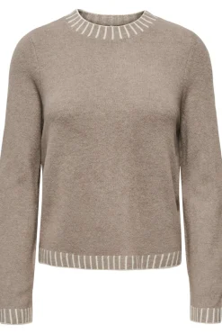 Jersey costuras en contraste