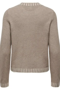 Jersey costuras en contraste