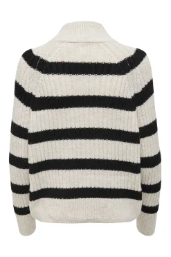 Jersey cuello alto cremallera