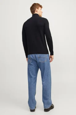 Jersey cuello alto cremallera