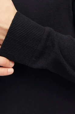 Jersey cuello alto cremallera