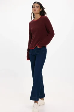 Jersey cuello redondo