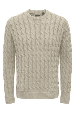 Jersey cuello redondo