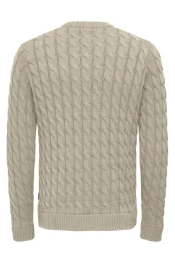 Jersey cuello redondo