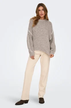 Jersey cuello redondo