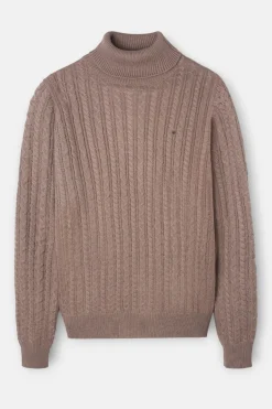 Jersey cuello vuelto de ochos