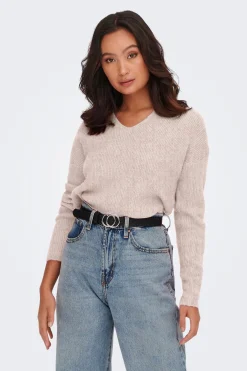 Jersey de canal&eacute; cuello pico