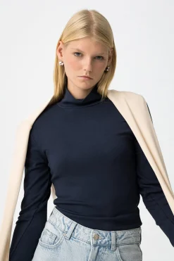 Jersey de cuello alto