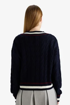 Jersey de cuello pico