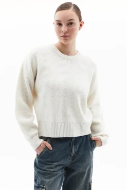 Jersey de cuello redondo