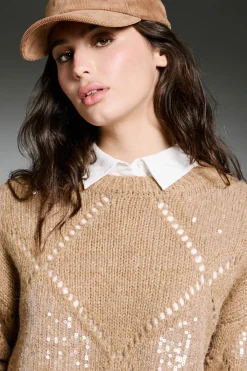 Jersey de lentejuelas