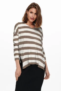 Jersey de manga larga y cuello pico