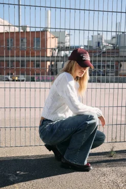 Jersey de ochos con cuello redondo