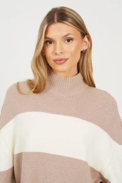 Jersey de punto a rayas