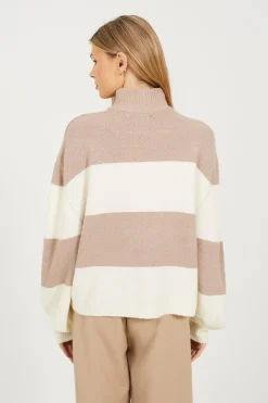 Jersey de punto a rayas