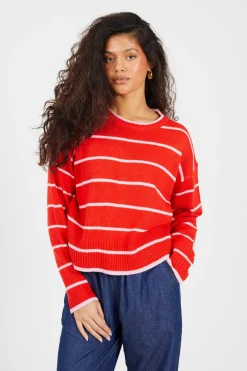 Jersey de punto a rayas