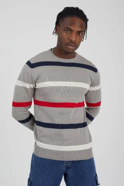 Jersey de punto a rayas