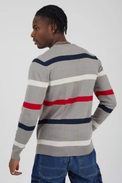 Jersey de punto a rayas