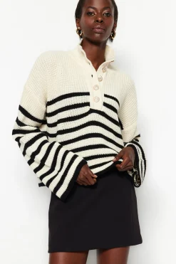 Jersey de punto a rayas