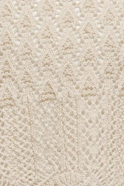 Jersey de punto ligero cropped