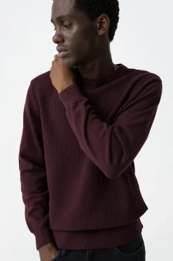 Jersey de punto texturizado