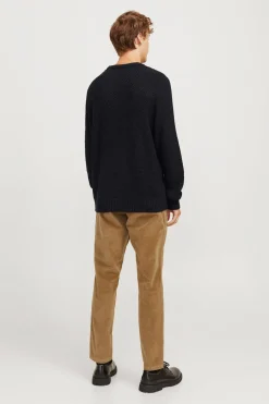 Jersey de punto trenzado