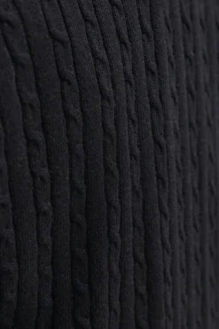 Jersey de punto trenzado