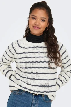 Jersey de raglan de manga larga y cuello redondo