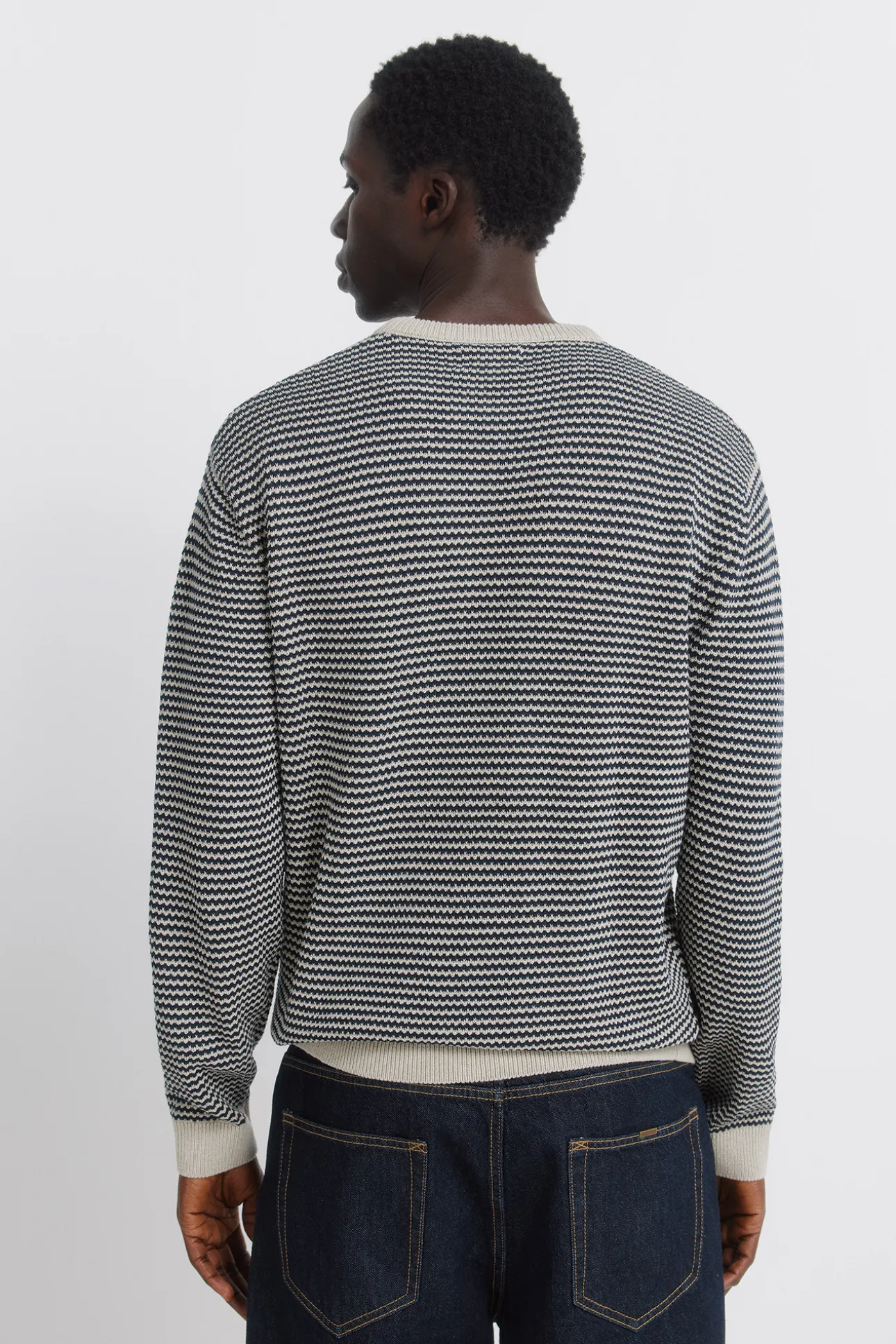 Jersey estructura bicolor