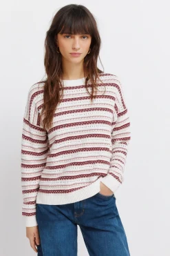 Jersey estructura rayas