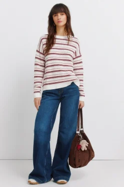 Jersey estructura rayas