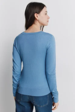 Jersey fino botones pu&ntilde;os