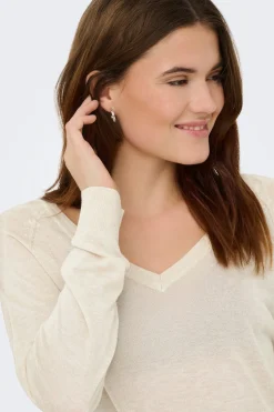 Jersey fino cuello de pico