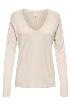 Jersey fino cuello de pico